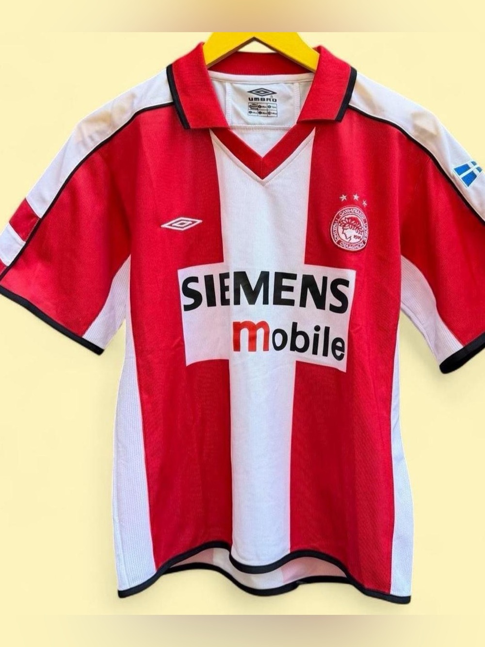 Umbro Olympiacos FC home jersey Fits Sz S/Youth L